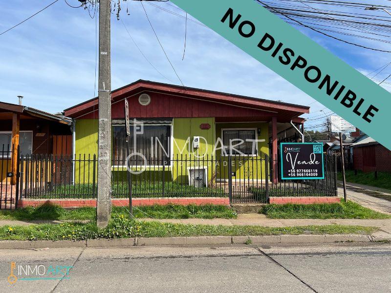 NO DISPONIBLE casa esquina remodelada en Fundo El Carmen, Temuco